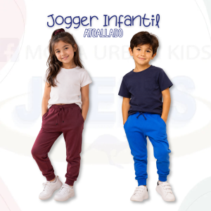 Jogger Infantil atoallado